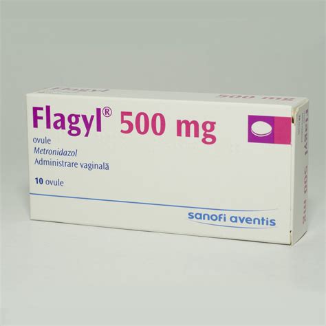 Flagyl 500 mg x 10 ovule | Catena | Preturi mici!