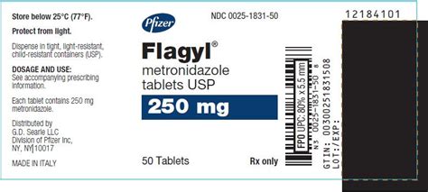 Flagyl   Flagyl : precios, dosis y efectos secundarios
