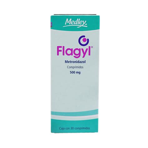 Flagyl metronidazol comprimidos 500 mg Medley Caja 30 ...