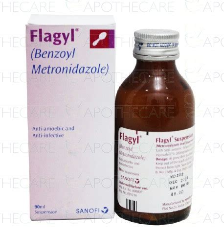 Flagyl Susp 200mg/5ml 90ml