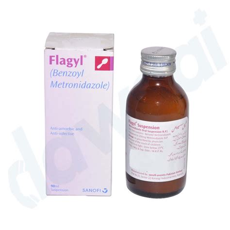 Flagyl Suspension 90ml | Uses | Side Effects | Price ...