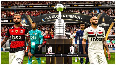 Flamengo x São Paulo   FINAL da Libertadores 2020   FIFA ...