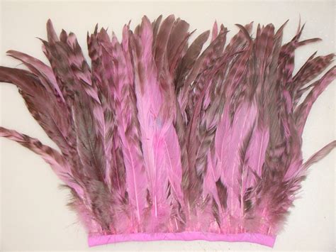 Fleco plumas Cola de Gallo Chinchilla – DelCisne Feathers