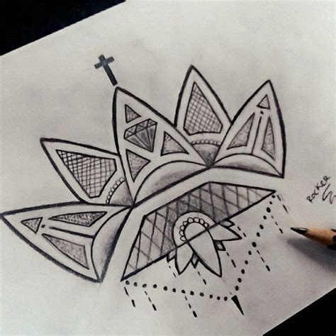 Flor de loto #dibujo #lapiz #art #tattoo #designbyrocker # ...