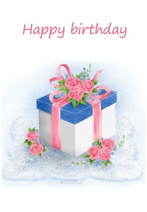 Floral gift   Birthday Card  Free  | Greetings Island