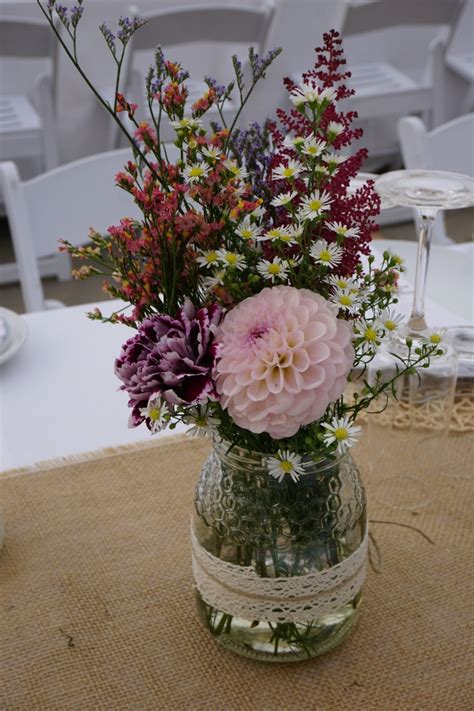 Flores para mesas de boda   Flores en el Columpio