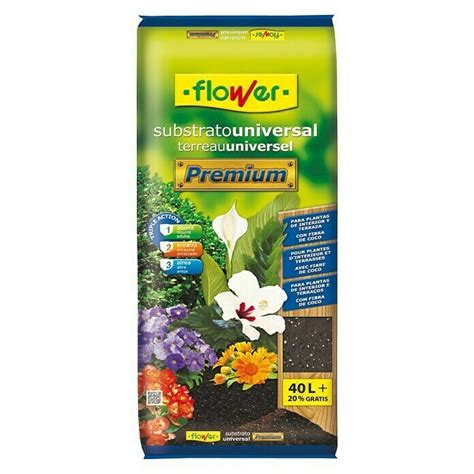 Flower Sustrato para plantas de interior Premium  40 l + 20 %  | BAUHAUS