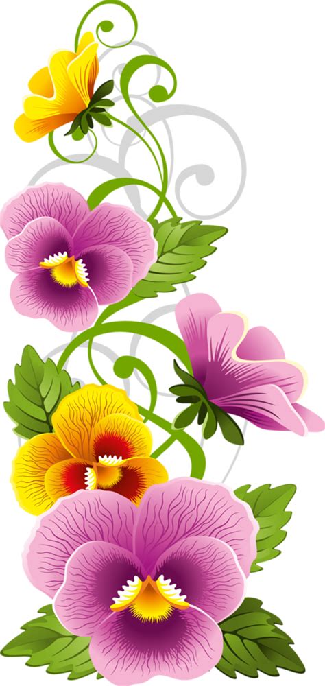 Flowers theme clipart   Clipground