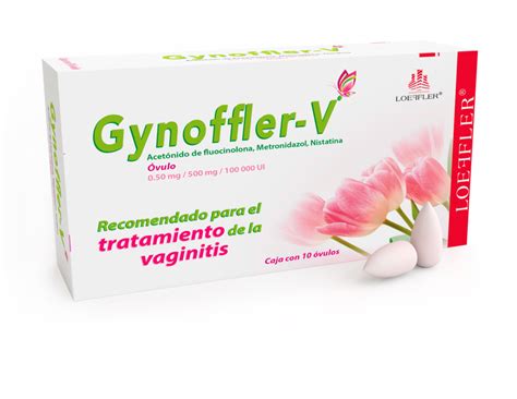 Fluocinolona/Metronidazol/Nistatina Gynoffler V ovulos ...