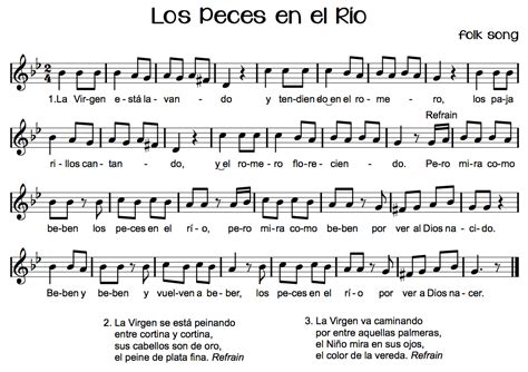 Folk Songs in Spanish   Beth s Notes