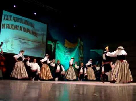 folklore canario baile malagueña   YouTube