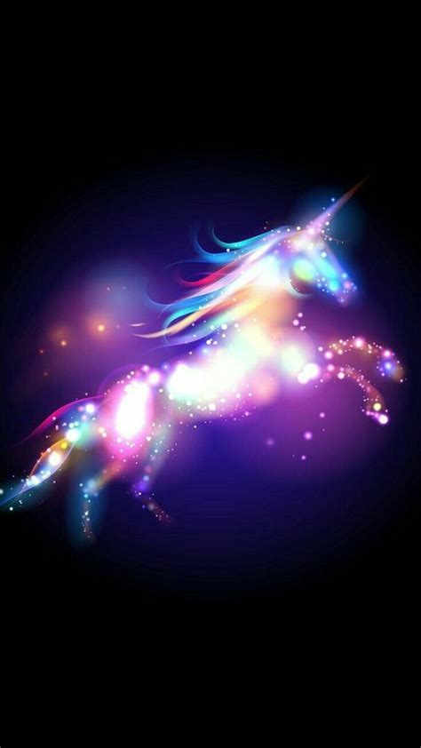 fondo de unicornio con luces muy bonito   X Imagen