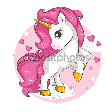 Fondo: linda unicornio niña | Lindo Unicornio Mágico Rosa ...