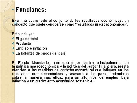 Fondo monetario internacional   Monografias.com