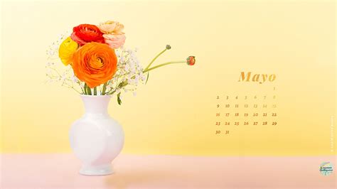 Fondos de pantalla con calendario de Mayo   Odisea gráfica