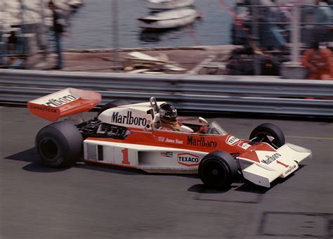 Fonds d ecran Formula 1 McLaren James Hunt Marlboro Team M23 Monaco ...