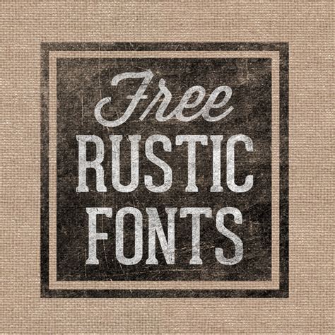 Font Must Haves: Free Rustic Fonts | The Anastasia Co.