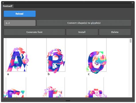 Fontself Maker, un software para crear tus propias fuentes en ...