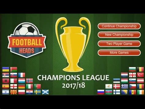 Football Heads Champions League 2017/18 con el Leipzig FC ...
