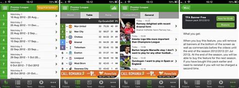 Football Scores, resultados de fútbol  y marcadores en tu móvil Android