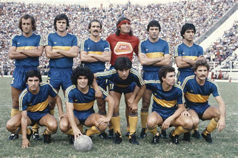 Football teams shirt and kits fan: Boca Juniors 1980 1982 ...