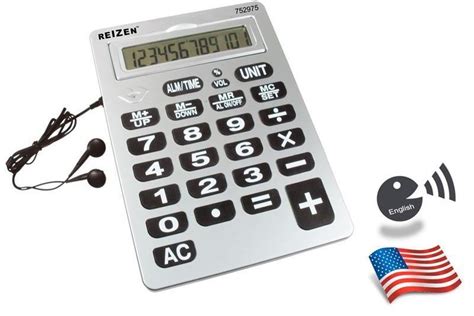 For blind or visually impaired | Calculator Talking Jumbo ...