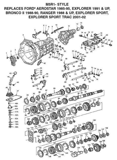 Ford   Caja de Velocidades Manual   Standard Transmission ...