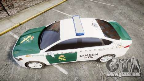 Ford Mondeo 2014 Guardia Civil Cops [ELS] para GTA 4