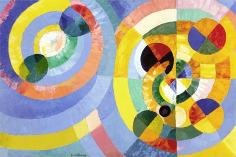 «Formas circulares» de Robert Delaunay en cuadro o póster | Posterlounge