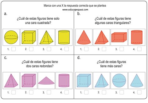 Formas y figuras geométricas tridimensionales para niños ...