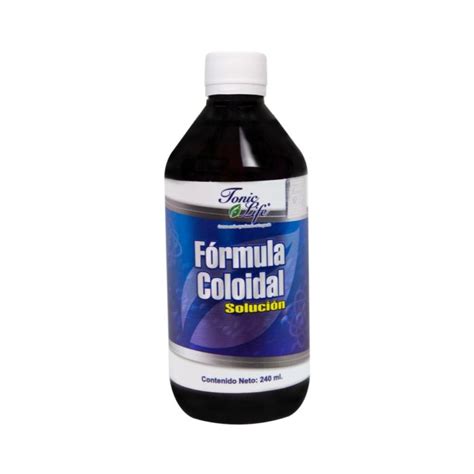 Fórmula Coloidal Solución 240 ml   Punto Azul Tonic Life