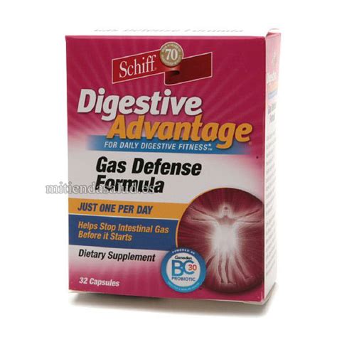 Formula de defensa para Gases Digestivos Schiff Digestive ...