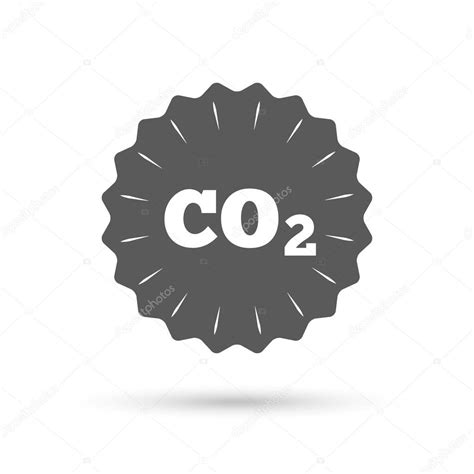 Fórmula de dióxido de carbono CO2 — Vector de stock ...