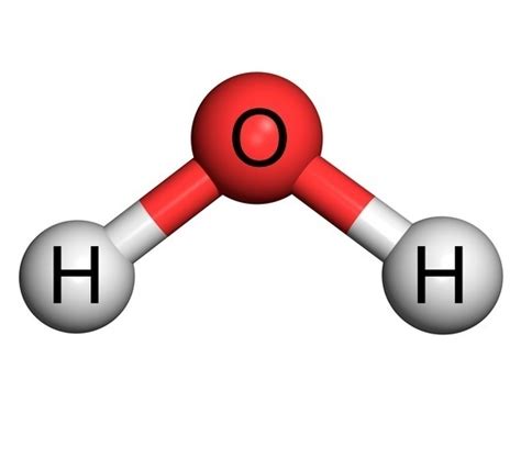 Formula molecular del agua, desarrollada y electronica ...