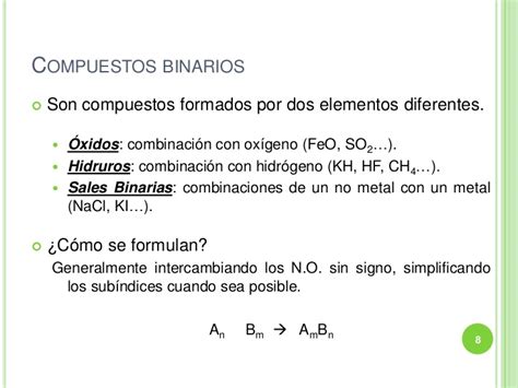 Formulación y nomenclatura química 3ºb