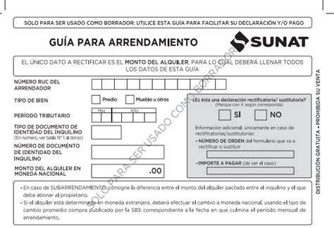 Formulario Virtual Arrendamiento Sunat • Registrar Recibo 【 2022