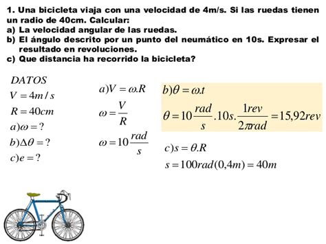 formulas para hallar la velocidad angular