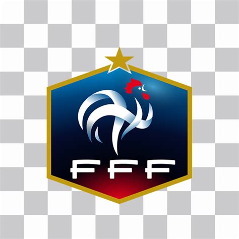 Foto efecto del escudo de la Federación Francesa de Fútbol ...