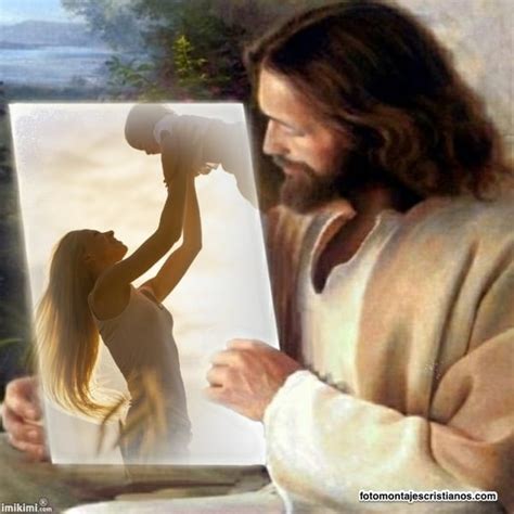 Fotomontajes para poner tu foto junto a Jesús