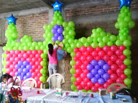 Fotos de Decoración con Globos para Fiestas Infantiles ...