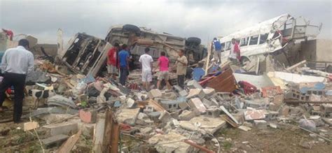 Fotos del tornado en en Ciudad Acuña, Coahuila, mayo 2015