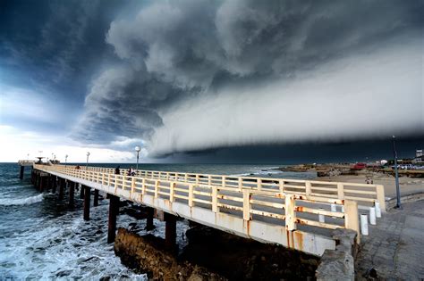 Fotos espectaculares de la fuerte tormenta en Mar del ...