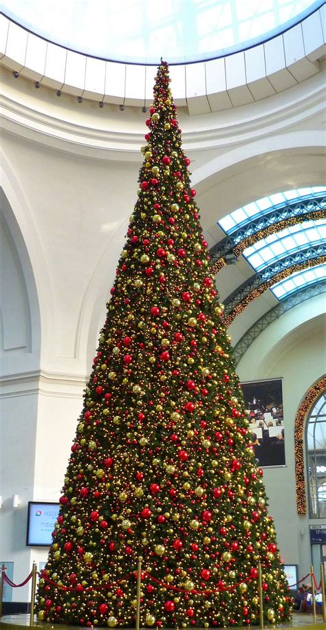 Fotos gratis : dorado, rojo, fiesta, árbol de Navidad ...