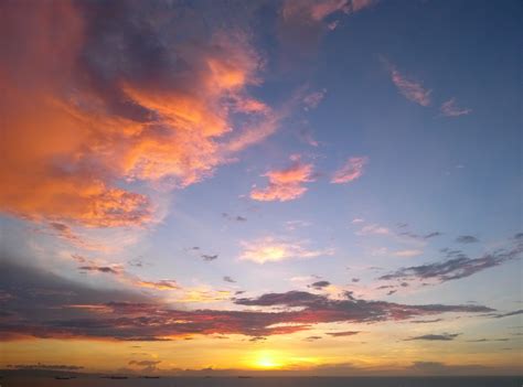 Fotos gratis : horizonte, nube, cielo, amanecer, puesta de ...