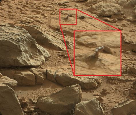 Fotos inexplicables que ha tomado el Curiosity en Marte   Imágenes ...