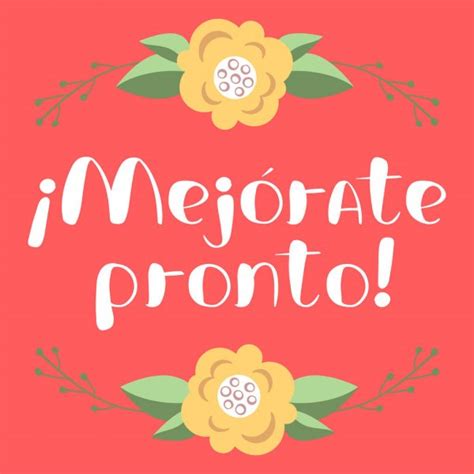 Fotos: pronto | Mejorate pronto card — Vector de stock  foxfinitive ...