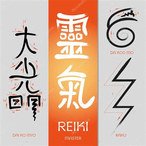 Fotos: simbolos reiki | Símbolos Reiki signos de práctica ...
