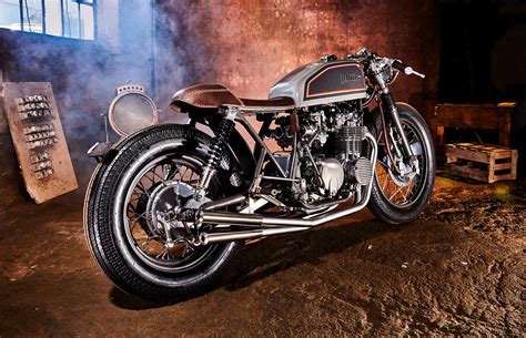 FOUR POT SUPERSHOT. A Classic Honda CB550 Cafe Racer from ...