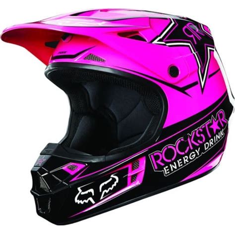 Fox Motocross V1 Helmet Rockstar Pink | MX1 | Mtb/offroad ...
