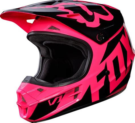 Fox Racing Womens V1 Race DOT Approved Motocross MX Helmet ...